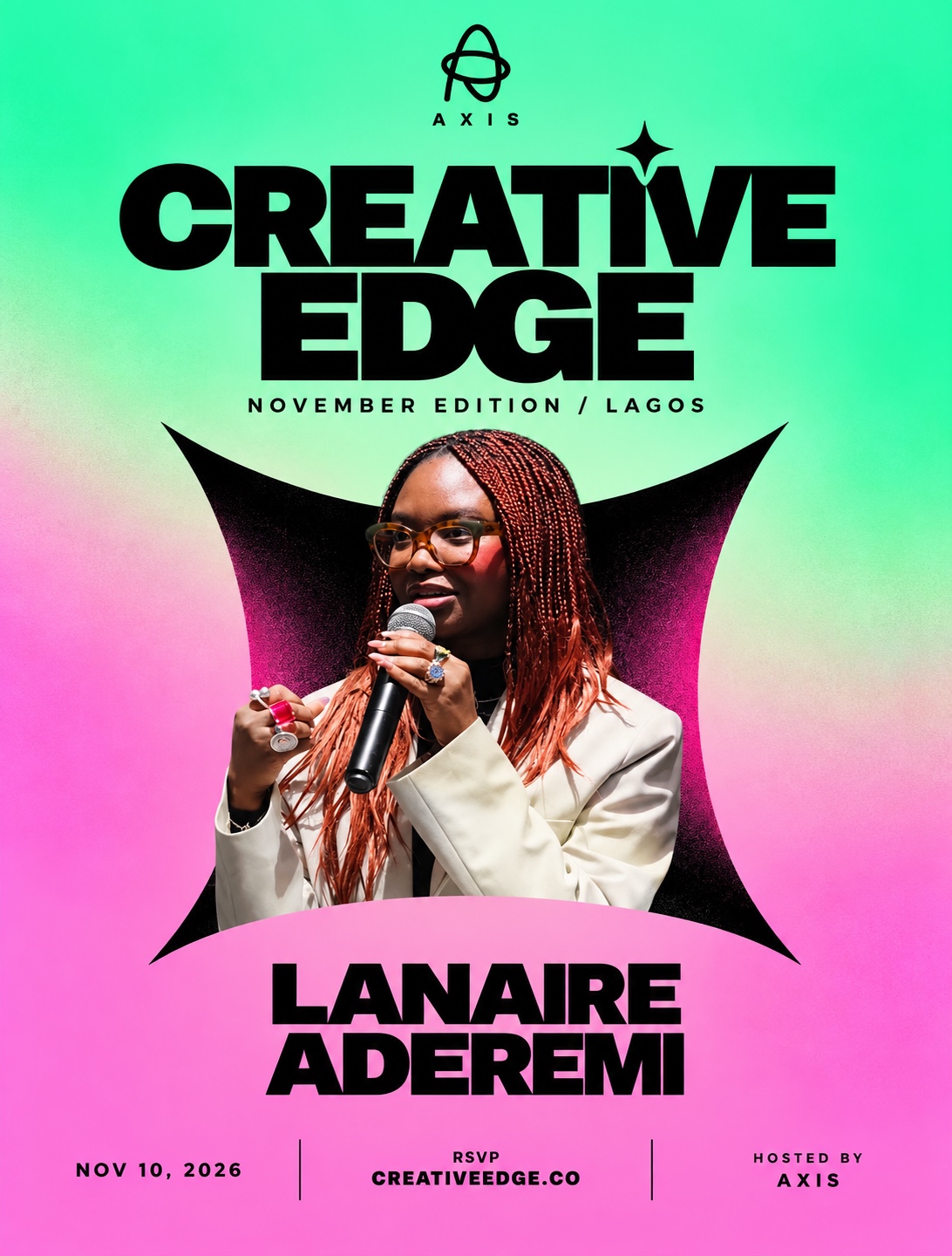 Creative Edge November Edition with Lanaire Aderemi